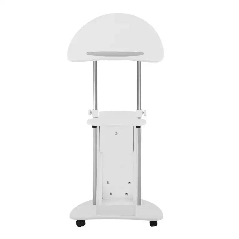 Sit-to-Stand Rolling Adjustable Storage Medical Laptop Computer Cart
