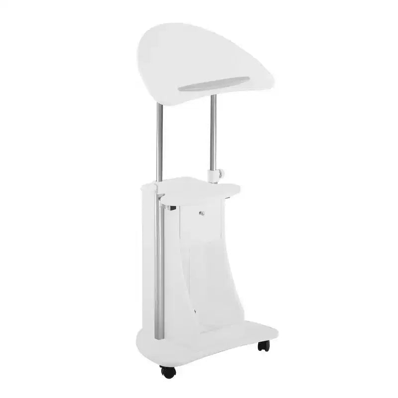 Sit-to-Stand Rolling Adjustable Storage Medical Laptop Computer Cart