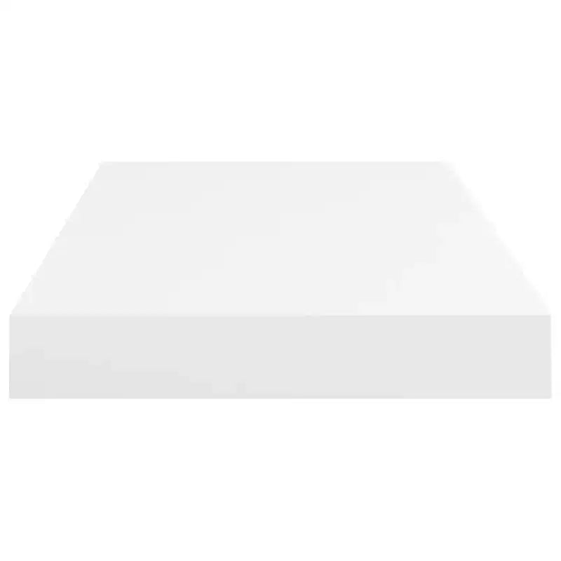Wall Shelf White Honeycomb MDF, Metal 19.7 x 9.1 x 1.5 in